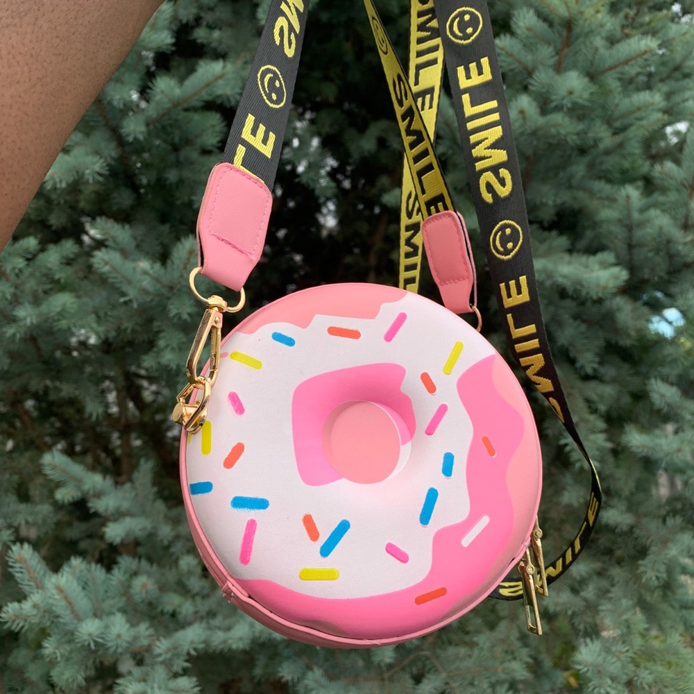 Pink Donut Bag